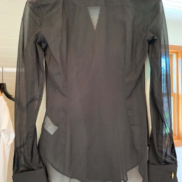 Dolce & Gabbana sheer Dress shirt with cuff links - Picture 7 of 8